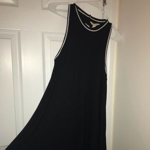 black flowy american eagle dress